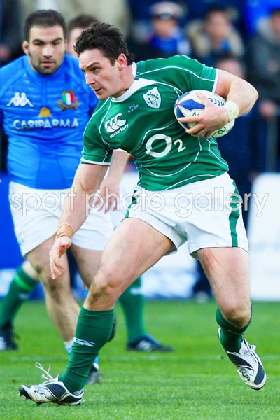 David Wallace scores for Ireland v Italy 2009