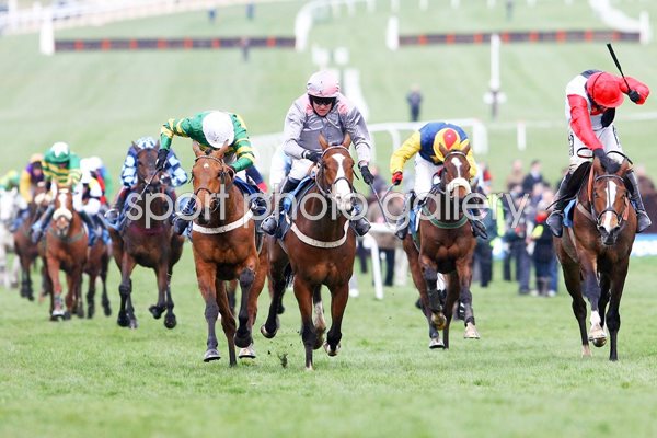Barry Geraghty wins 2009 Champion Hurdle on Punjabi