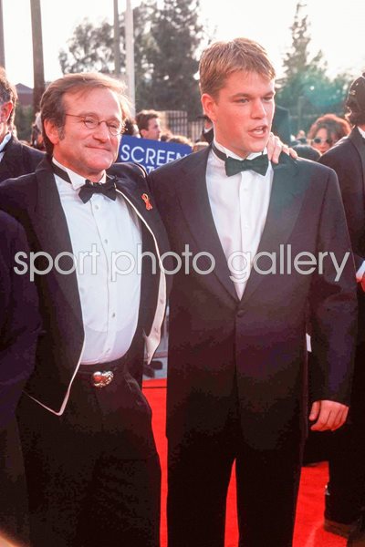 Robin Williams and Matt Damon
