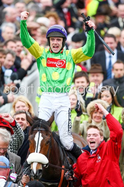 Ruby Walsh and Kauto Star 2009 Gold Cup winners