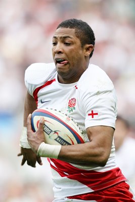 Delon Armitage England action Twickenham 2009