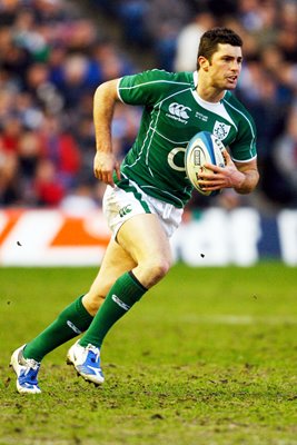 Robert Kearney in action v Scotland 2009