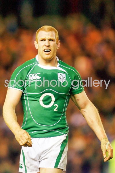 Paul O'Connell Ireland portrait Six Nations 2009