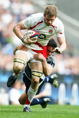 Tom Croft charge v Scotland 2009