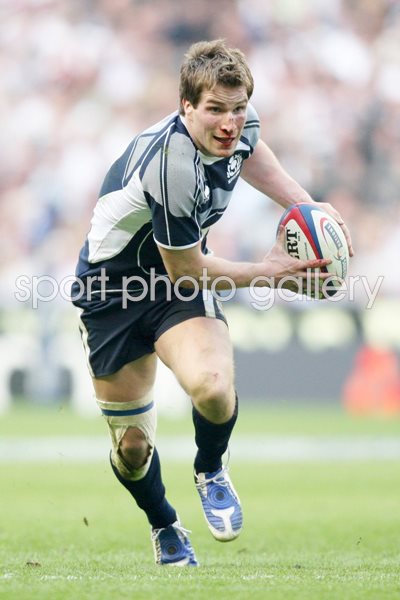 Phil Godman in action v England 2009
