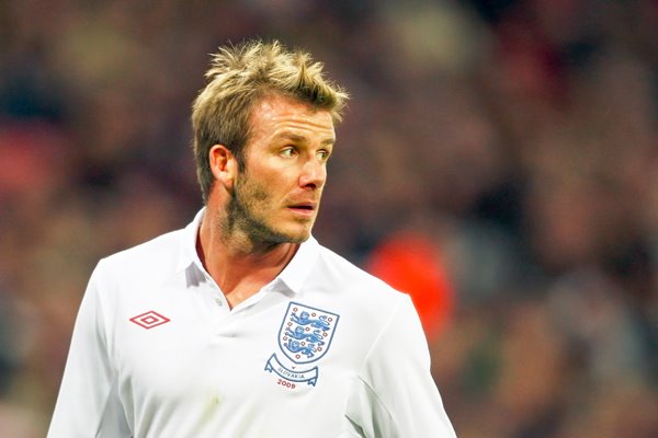 David Beckham England cap #109
