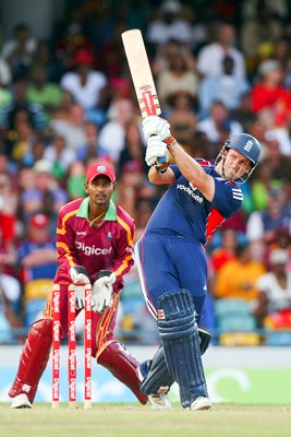 Andrew Strauss on the attack v West Indies 2009