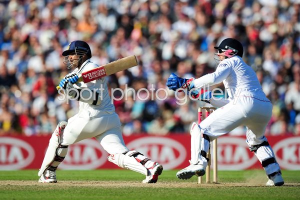 Virender Sehwag batting Oval 2011