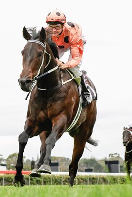 Jockey Noske & Black Caviar Melbourne2013