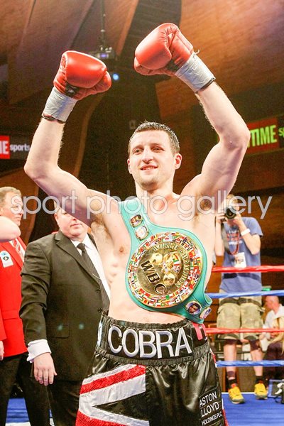 Carl Froch with WBC belt 2009