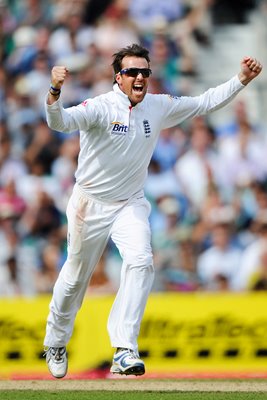 Graeme Swann England Oval 2011