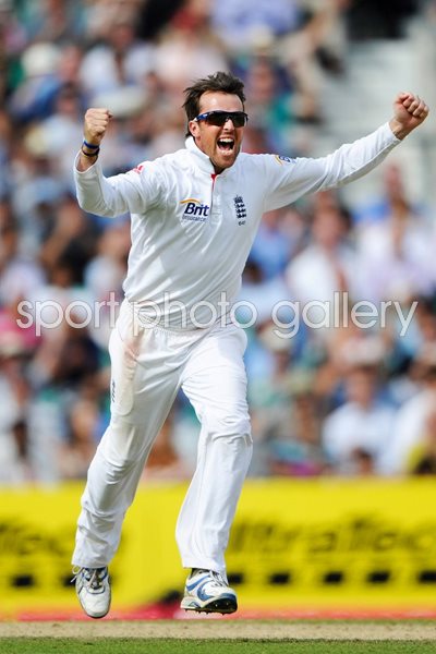 Graeme Swann England Oval 2011