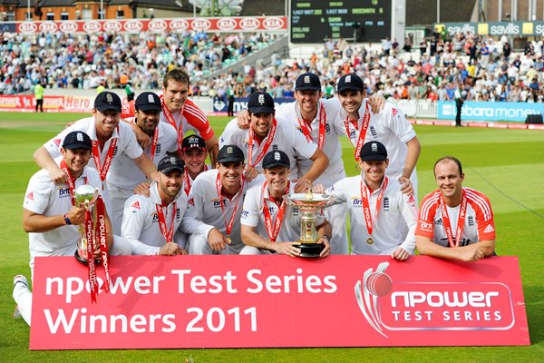 England 4-0 Series Winners v India 2011