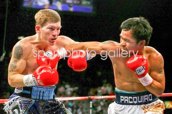Manny Pacquiao beating Ricky Hatton 2009
