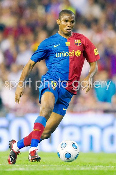 Samuel Eto'o - Barcelona v Athletic Bilbao