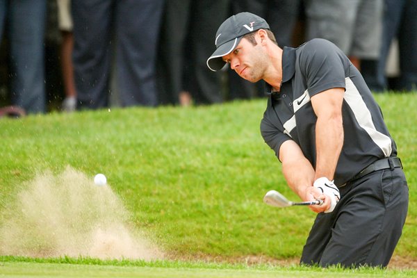 Paul Casey bunker control PGA Championship 2009