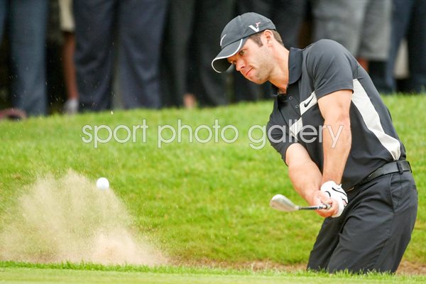 Paul Casey bunker control PGA Championship 2009