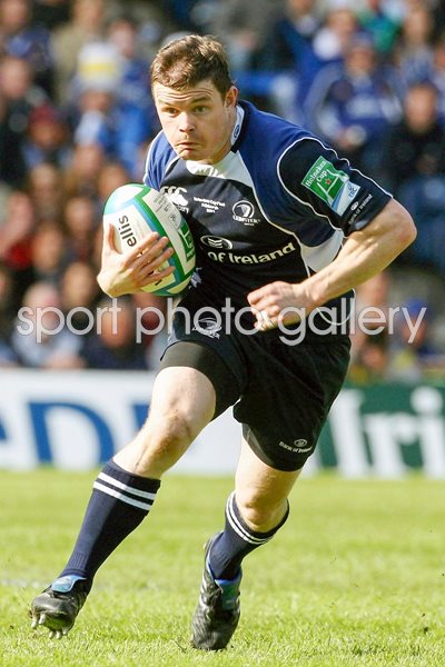 Brian O'Driscoll Heineken Cup Final action 2009