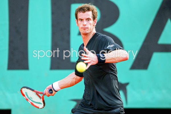 Andy Murray 2009 French Open action
