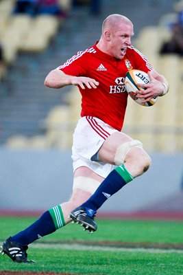 Paul O'Connell British & Irish Lions captain v Royal XV 2009