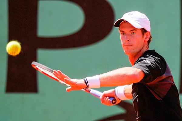 Andy Murray forehand 2009 French Open