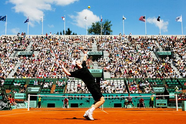 Andy Murray Roland Garros Serve 2009