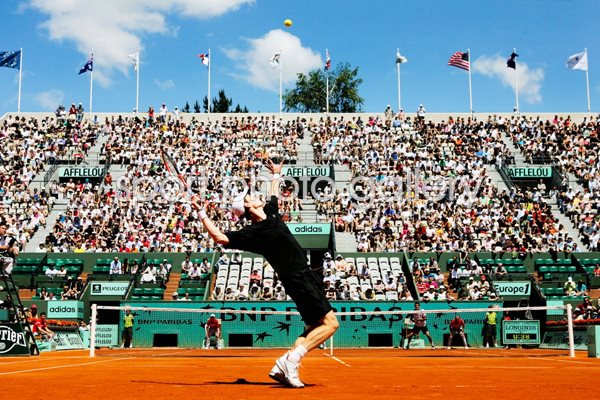 Andy Murray Roland Garros Serve 2009
