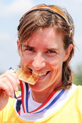 Katherine Grainger tastes Gold Spain 2009