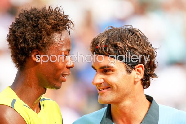 Federer and Monfils 2009 French Open 