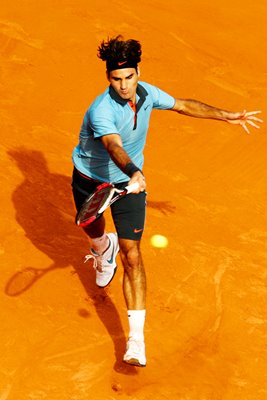 Roger Federer 2009 French Open forehand