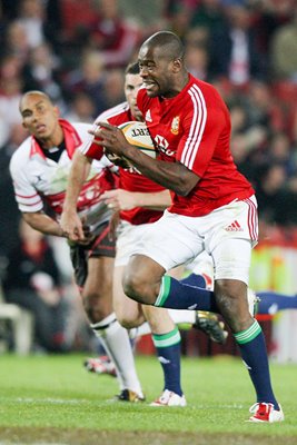 Ugo Monye British & Irish Lions scores v Golden Lions 2009