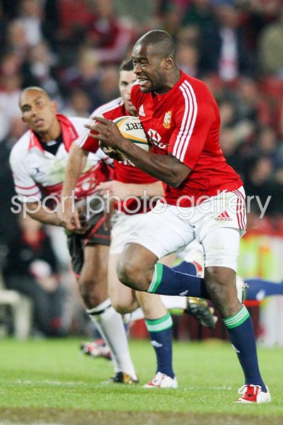 Ugo Monye British & Irish Lions scores v Golden Lions 2009