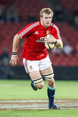 Tom Croft British & Irish Lions action v Golden Lions 2009