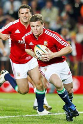 Brian O'Driscoll British & Irish Lions scores v Golden Lions 2009