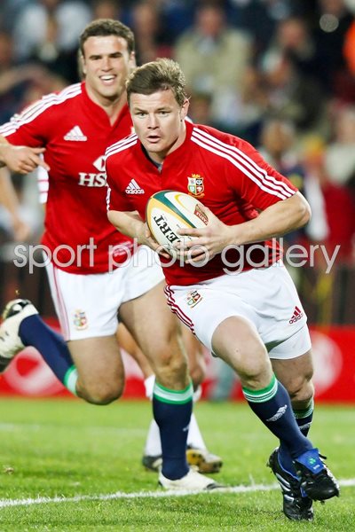 Brian O'Driscoll British & Irish Lions scores v Golden Lions 2009