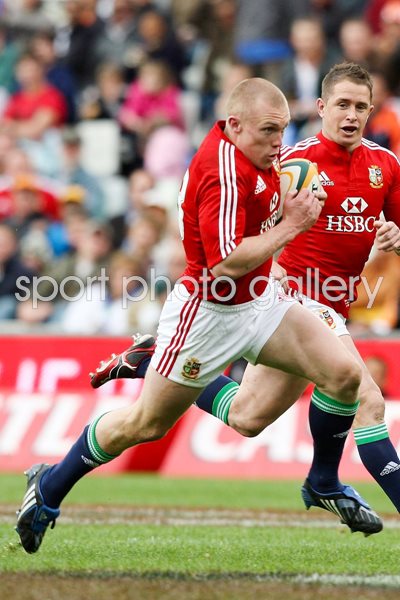 Keith Earls British & Irish Lions scores v Cheetahs 2009