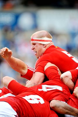 Paul O'Connell British & Irish Lions v Cheetahs Bloemfontein 2009