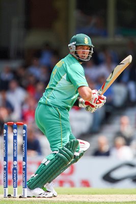 South Africa's Jacques Kallis hits out