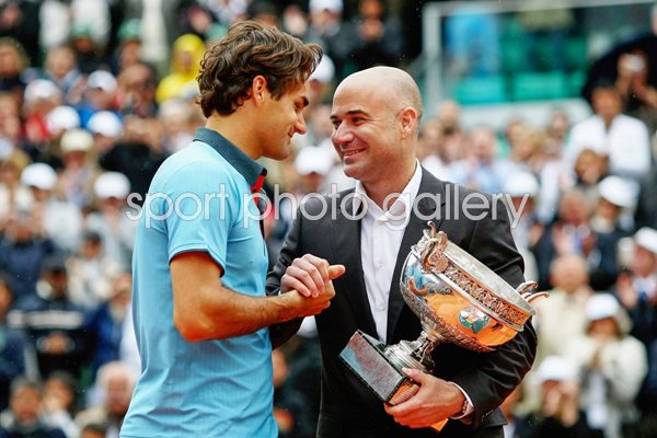 Federer joins Agassi as a Career Grand Slam winner 