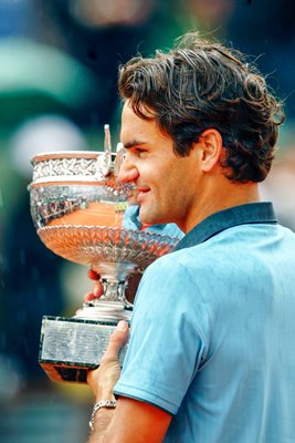 Roger Federer 2009 French Open Champion