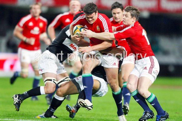 Jamie Roberts British & Irish Lions v Sharks Durban 2009