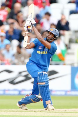 Jehan Mubarak of Sri Lanka in action