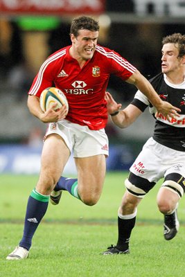 Jamie Roberts British & Irish Lions v Sharks Durban South Africa 2009