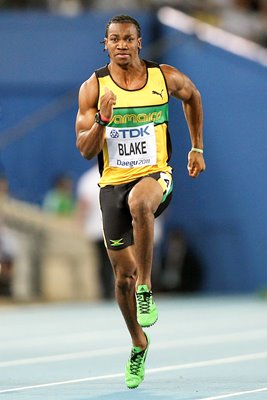 Yohan Blake World Championships Daegu 2011 