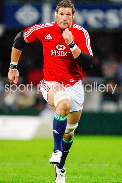 Simon Shaw British & Irish Lions v Sharks Durban South Africa 2009