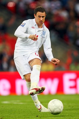 Wayne Bridge in action for England