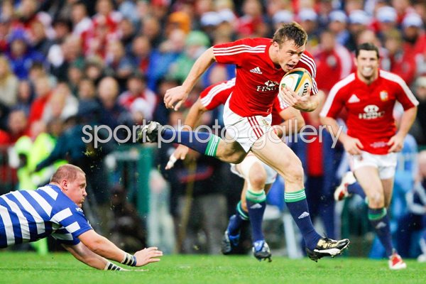 Tommy Bowe British & Irish Lions v Western Province Newlands 2009