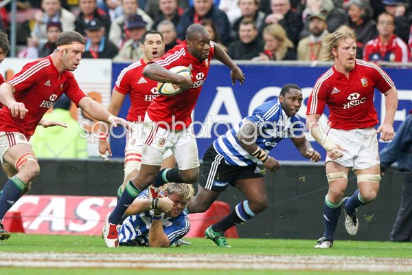 Ugo Monye British & Irish Lions v Western Province Newlands 2009