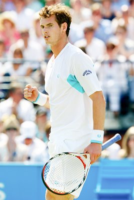 2009 Andy Murray celebrates a point