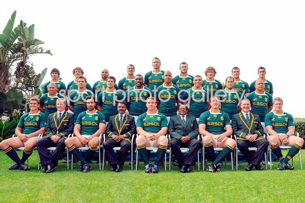 2009 Spingboks team for Lions tour